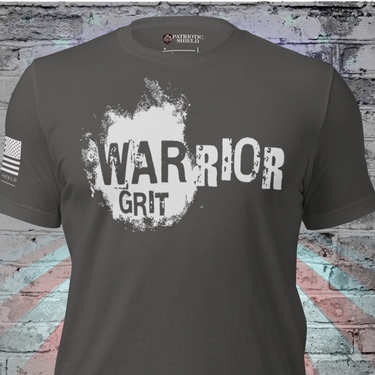 Hard Way Warrior patriotic t-shirt for grit and resilience